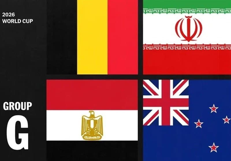 گروه G جام جهانی 2026؛ نبرد یوزهای ایرانی با شیاطین سرخ و فراعنه
