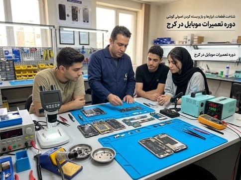 دوره تعمیرات موبایل در کرج