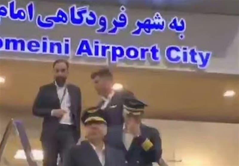 ورود خلبان محاصره‌شکن یمن به فرودگاه امام