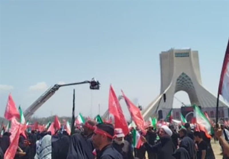 ببینید| روزی که آفتاب حریف مردم نشد