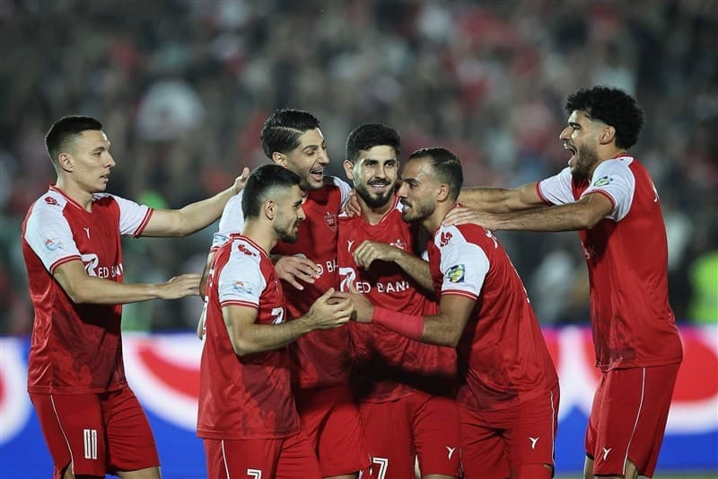 برتری یک نیمه‌ای پرسپولیس مقابل استقلال خوزستان