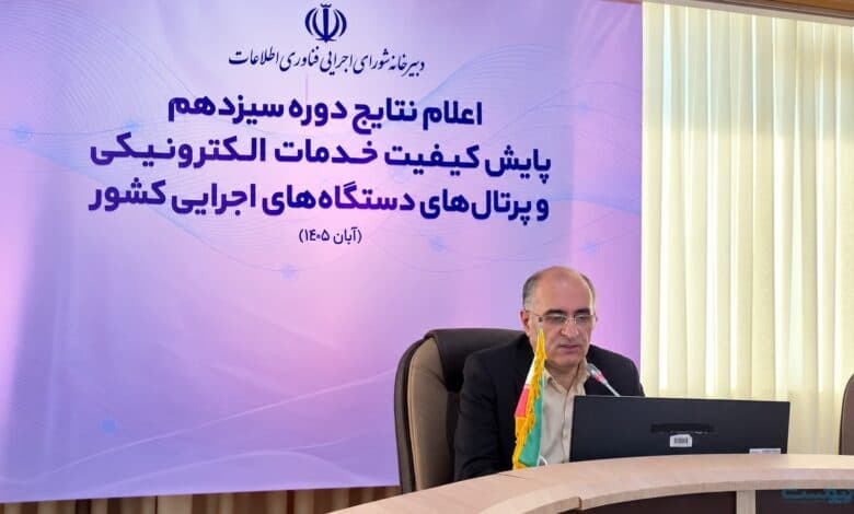 تعزیرات حکومتی در صدر ارزیابی دولت الکترونیکی؛ وزارت کشور در انتهای جدول دستگاه‌های اصلی