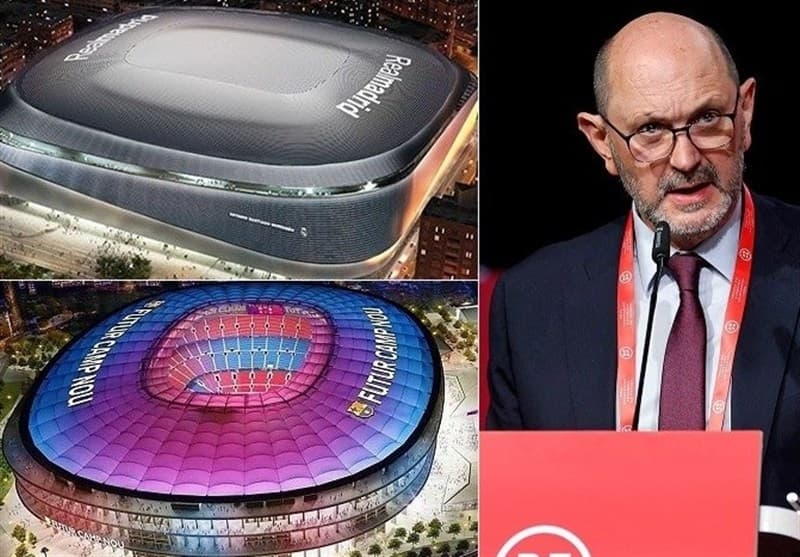 رقابت برنابئو و نوکمپ برای میزبانی فینال جام جهانی 2030