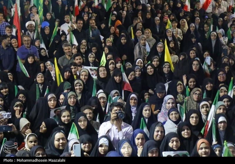 حمایت از نیروهای مسلح در 120 شب تجمعات مردمی