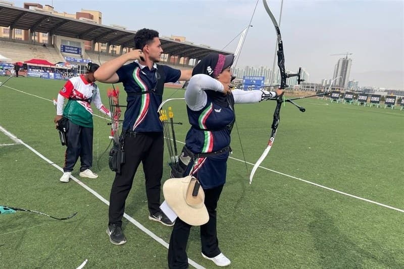 ؜ 2 طلا و یک نقره برای تیراندازی با کمان ایران در کاپ آسیایی