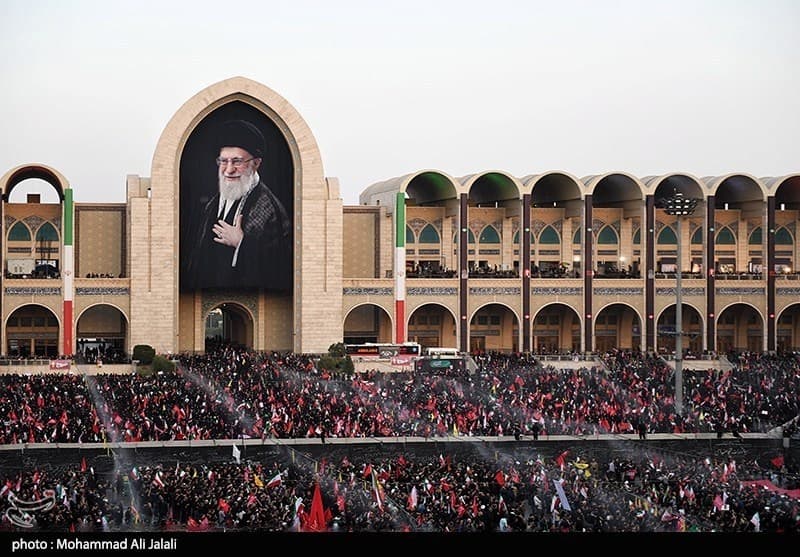 حضور روسای قوا در مصلی تهران
