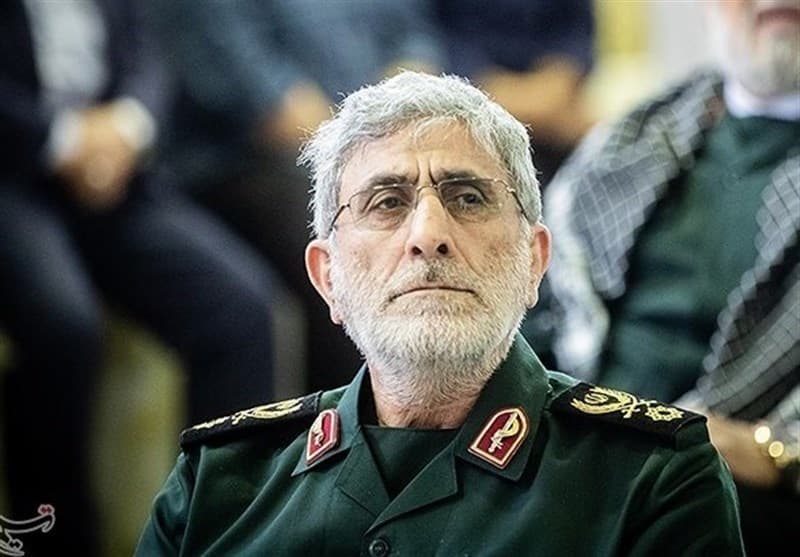 پیام تبریک سردار قاآنی در پی انتخاب خلیل الحیه، رئیس دفتر سیاسی حماس