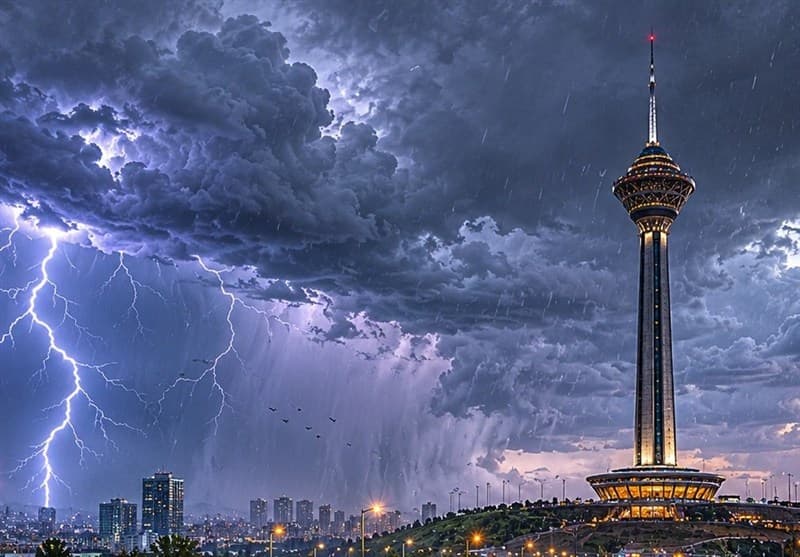 رگبار و رعدوبرق در شمال کشور/افزایش دما در راه است