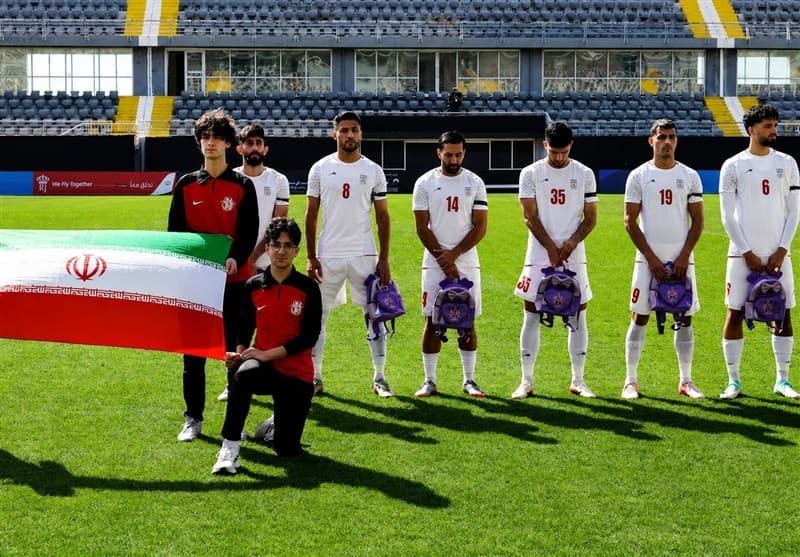 درخواست ایران از فیفا برای بستن بازوبند مشکی در بازی با مصر