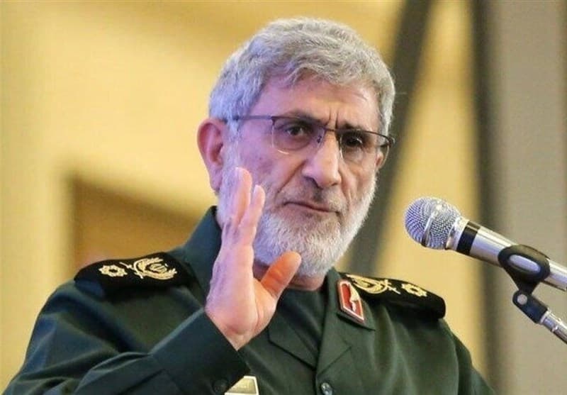 قاآنی: مقاومت از هرمز تا باب‌المندب کمربند امنیتی می‌سازد