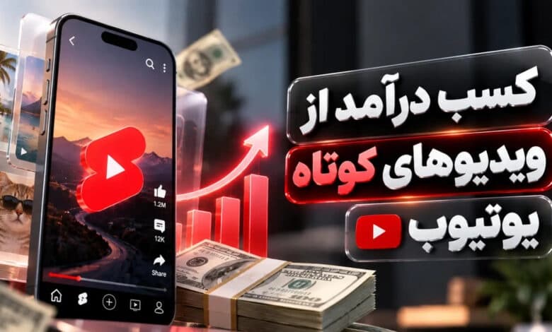 کسب درآمد از ویدیوهای کوتاه یوتیوب