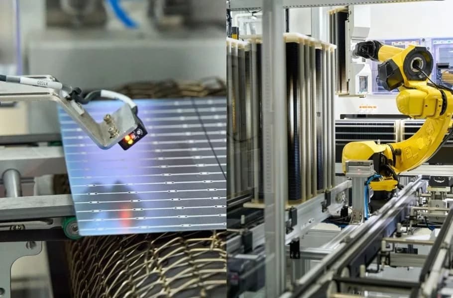 اولین کارخانه تولیدکننده قطعات کامل پنل‌های خورشیدی در آمریکا شروع به کار کرد 