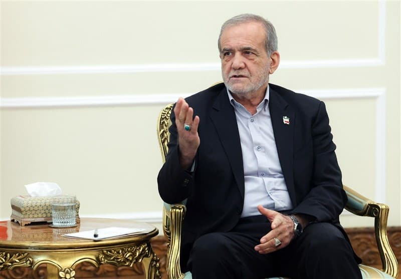 پزشکیان: برابر هیچ تهدیدی عقب‌نشینی نمی‌کنیم