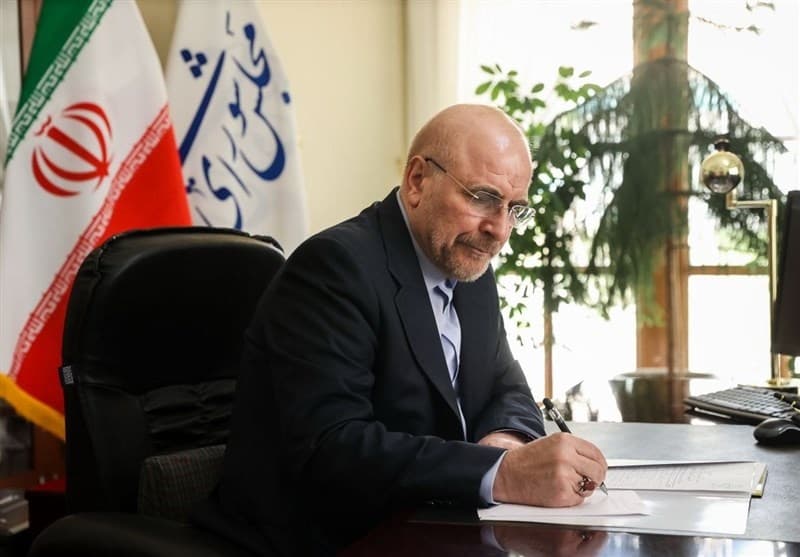 قالیباف درگذشت آیت الله فیاض را تسلیت گفت