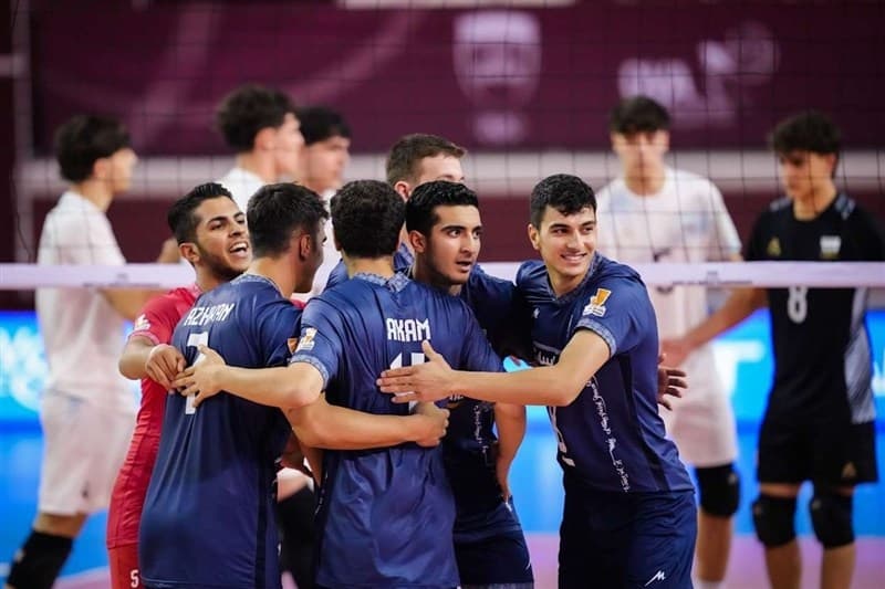 صعود تیم والیبال زیر 17 سال ایران به فینال مسابقات قهرمانی جهان